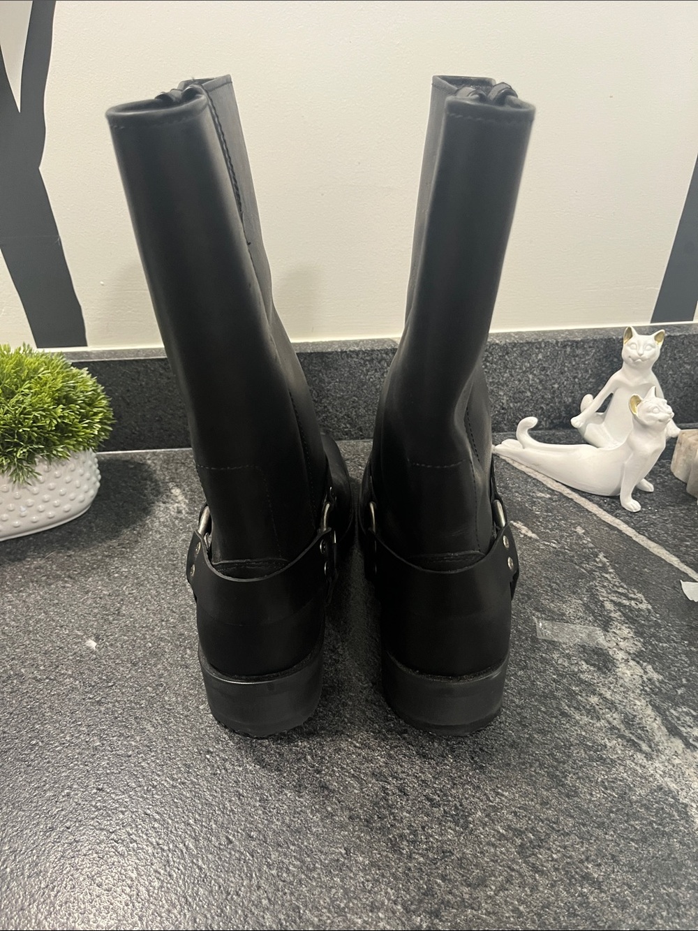 Harley Davidson’s size 10 men’s riding boots like new - Picture 6 of 11